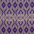 Schumacher Asaka Ikat Violet Fabric