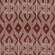 Schumacher Asaka Ikat Raisin Fabric