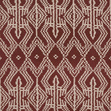 Schumacher Asaka Ikat Raisin Fabric
