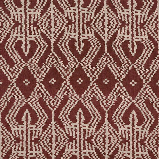 Schumacher Asaka Ikat Raisin Fabric
