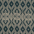 Schumacher Asaka Ikat Charcoal Fabric