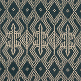 Schumacher Asaka Ikat Charcoal Fabric