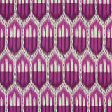 Schumacher Bukhara Ikat Fuchsia Fabric