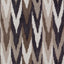 Schumacher Kashgar Velvet Ikat Carbon & Teak Fabric
