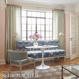 Schumacher Samarkand Ikat Ii Porcelain Fabric