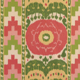Schumacher Samarkand Ikat Ii Watermelon Fabric