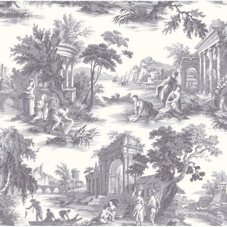 Cole & Son VILLANDRY CHARCOAL Wallpaper