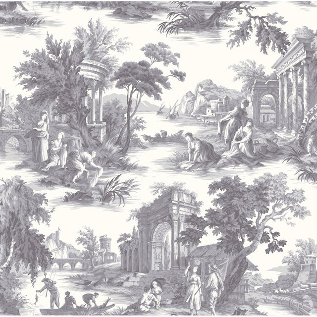Cole & Son VILLANDRY CHARCOAL Wallpaper