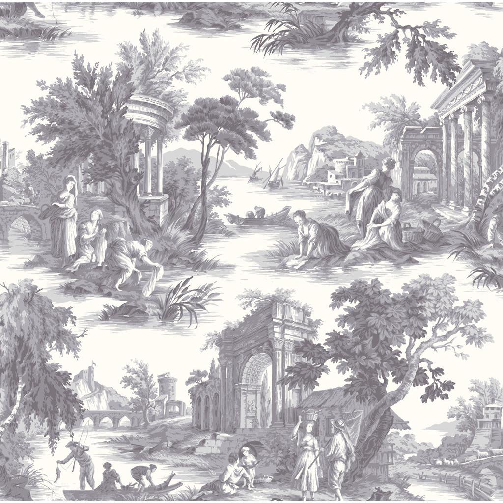 Cole & Son VILLANDRY CHARCOAL Wallpaper