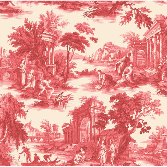 Cole & Son VILLANDRY RED Wallpaper