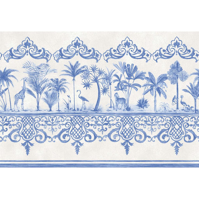 Cole & Son ROU BORDER COBALT BLUE Wallpaper