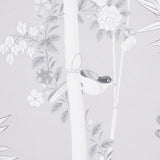 Schumacher Brighton Pavilion Panel Black & White Wallpaper