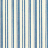 Schumacher Capri Navy/White Fabric