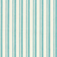 Schumacher Capri Aqua/White Fabric