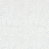 Schumacher Deconstructed Stripe Cobalt Fabric