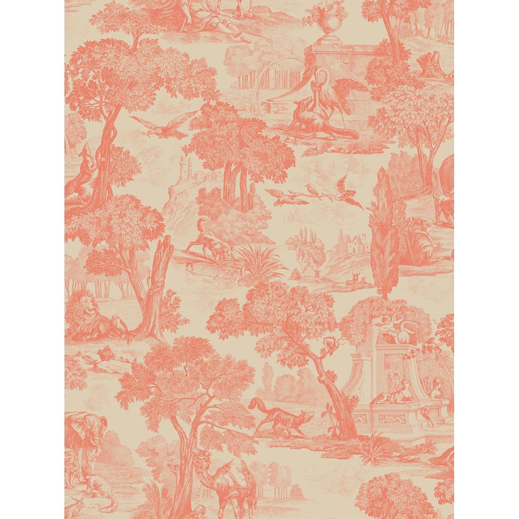 Cole & Son Versailles Wp Coral Wallpaper