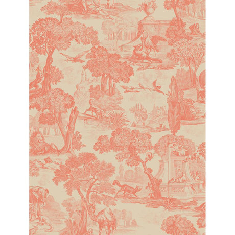 Cole & Son VERSAILLES WP CORAL Wallpaper