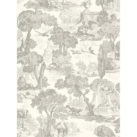 Cole & Son VERSAILLES WP CHARCOAL Wallpaper