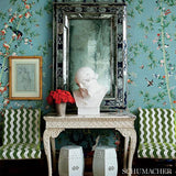 Schumacher The Wave Velvet Lettuce Fabric