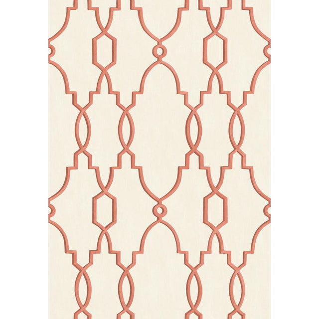 Cole & Son PARTERRE RED Wallpaper