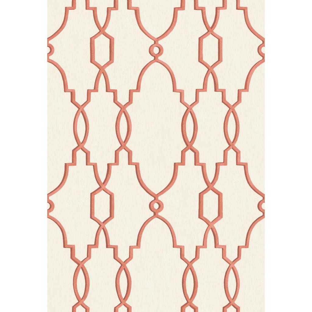 Cole & Son PARTERRE RED Wallpaper