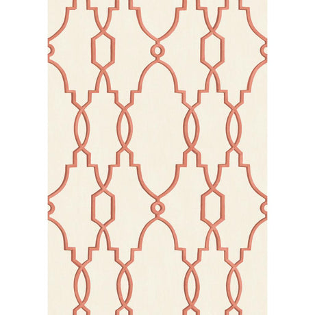 Cole & Son PARTERRE RED Wallpaper