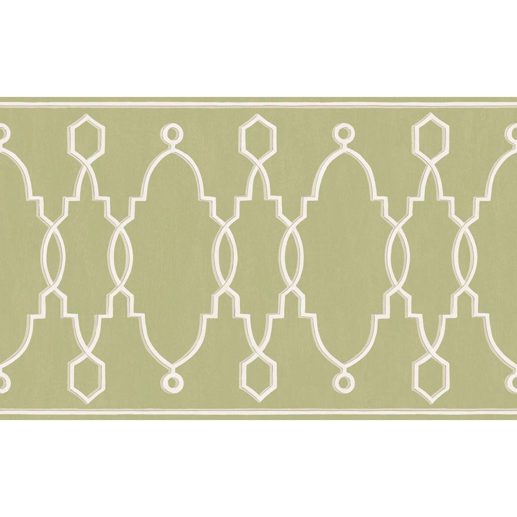 Cole & Son PARTERRE BORDER LEAF GREEN Wallpaper