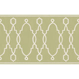 Cole & Son PARTERRE BORDER LEAF GREEN Wallpaper