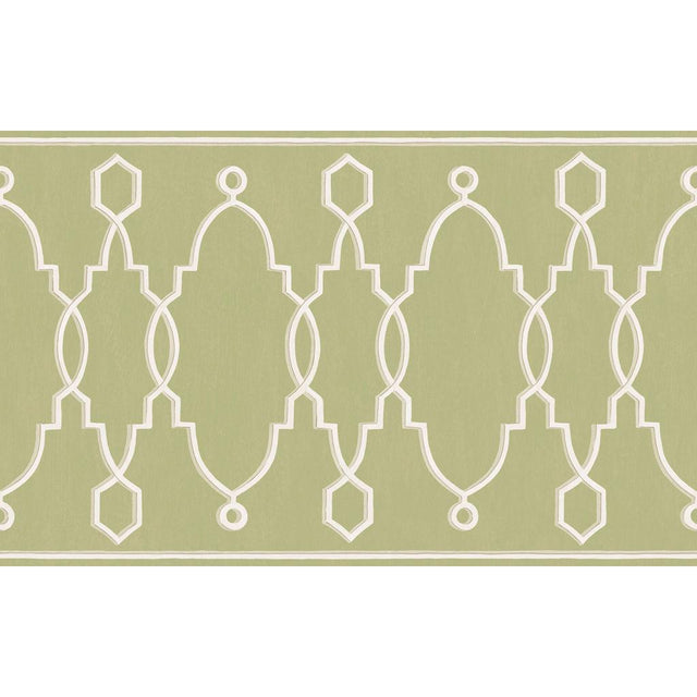 Cole & Son PARTERRE BORDER LEAF GREEN Wallpaper
