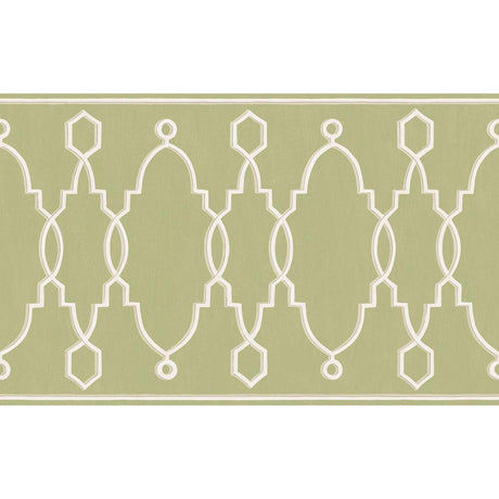 Cole & Son PARTERRE BORDER LEAF GREEN Wallpaper