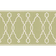 Cole & Son PARTERRE BORDER LEAF GREEN Wallpaper