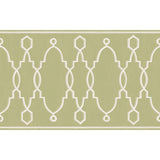 Cole & Son PARTERRE BORDER LEAF GREEN Wallpaper