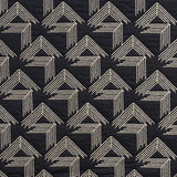 Schumacher V Step Black Fabric