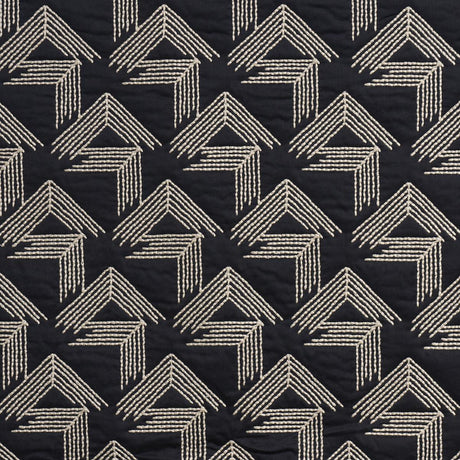Schumacher V Step Black Fabric