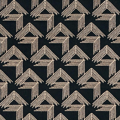Schumacher V Step Black Fabric