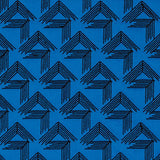 Schumacher V Step Cobalt Fabric
