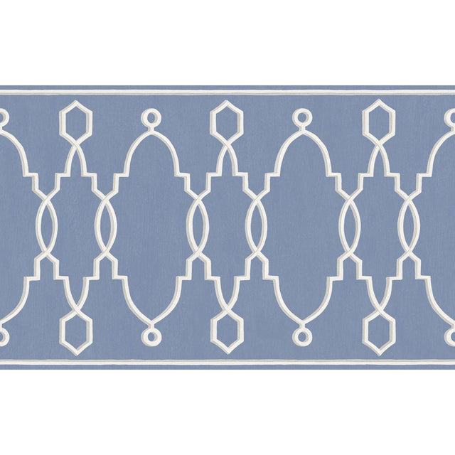 Cole & Son PARTERRE BORDER COBALT BLUE Wallpaper