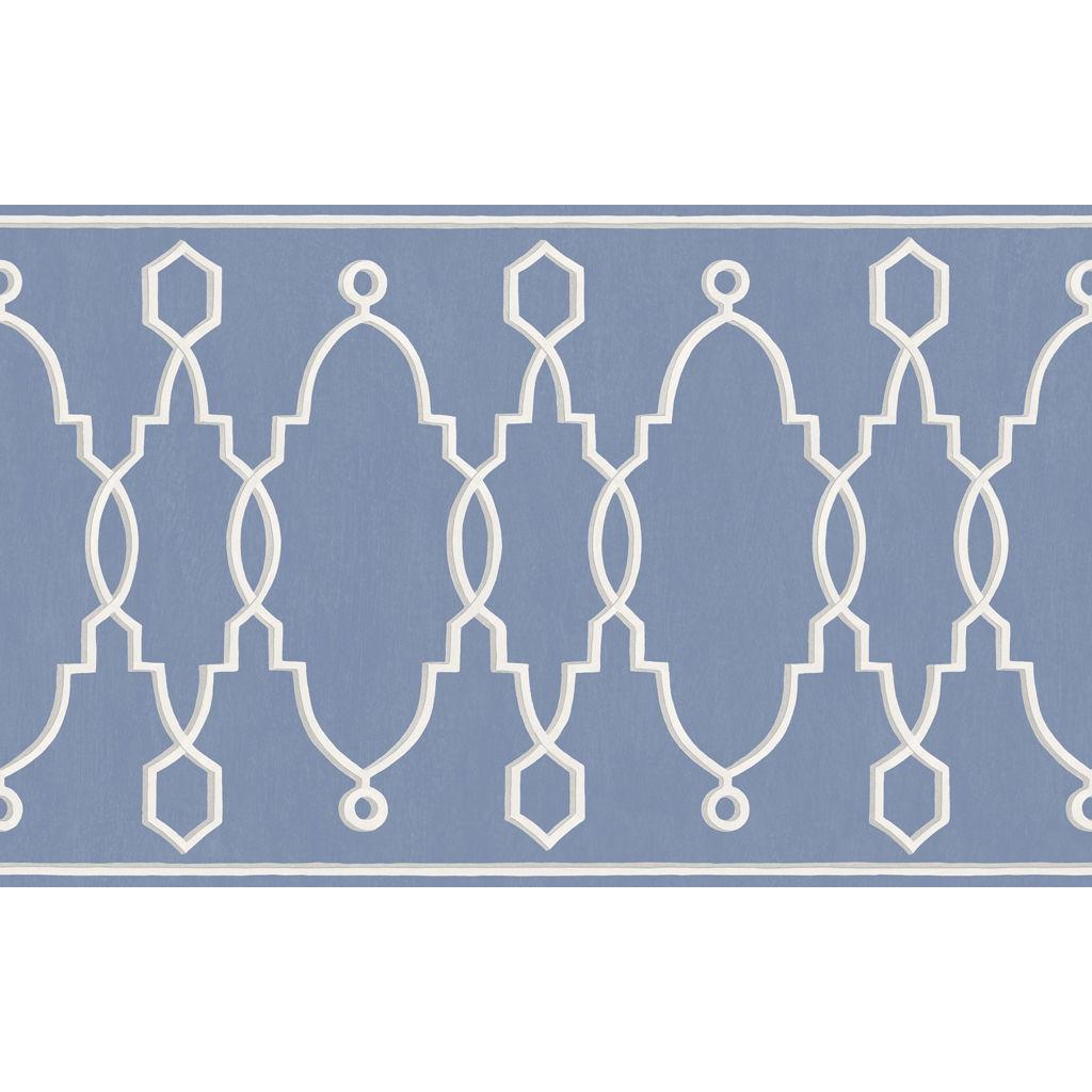 Cole & Son PARTERRE BORDER COBALT BLUE Wallpaper
