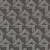 Schumacher V Step Charcoal Fabric