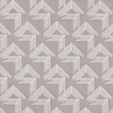 Schumacher V Step Pale Grey Fabric