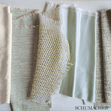 Schumacher Calvin Sheer Gold Dust Fabric