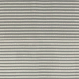 Schumacher Geoffrey Metallic Stripe Mercury Fabric
