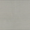 Schumacher Geoffrey Metallic Stripe Mercury Fabric