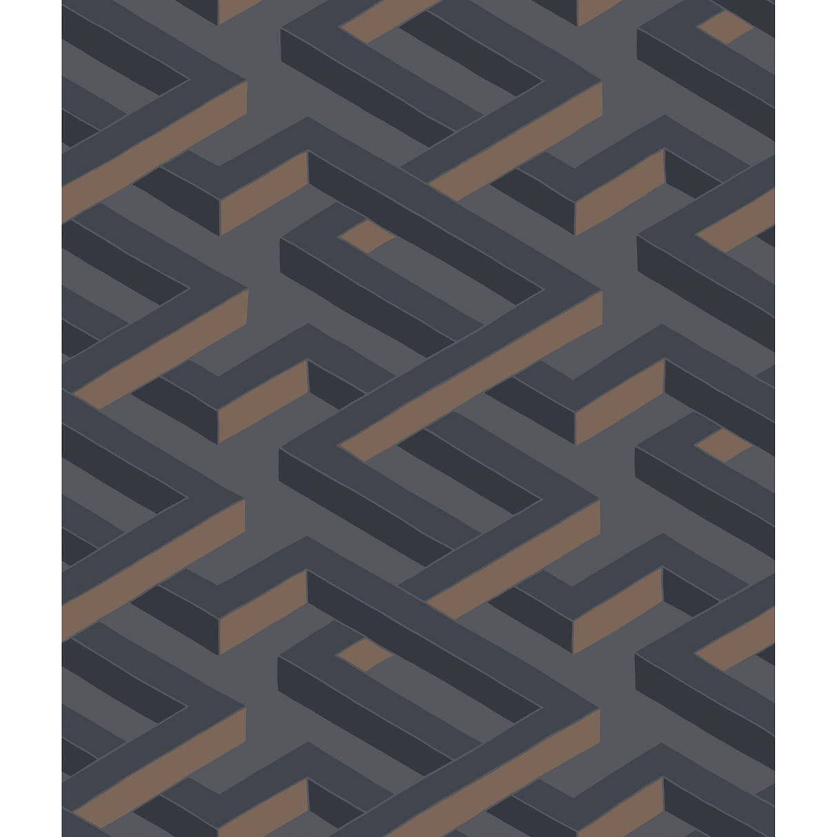Cole & Son LUXOR CHARCOAL Wallpaper