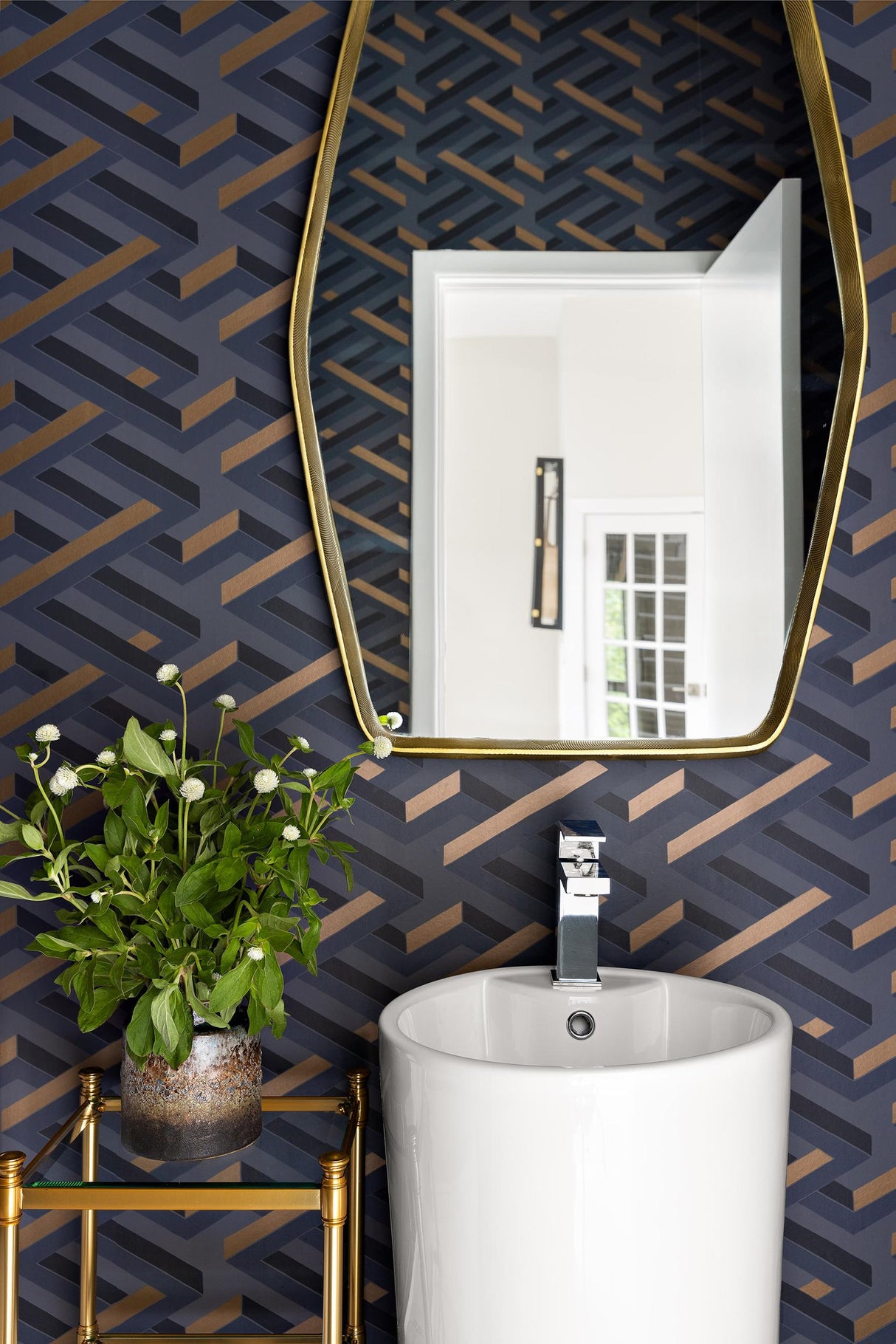 Cole & Son LUXOR CHARCOAL Wallpaper