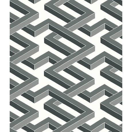 Cole & Son Luxor Black And White Wallpaper