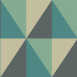 Cole & Son APEX GRAND TEAL Wallpaper