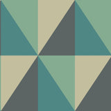Cole & Son APEX GRAND TEAL Wallpaper