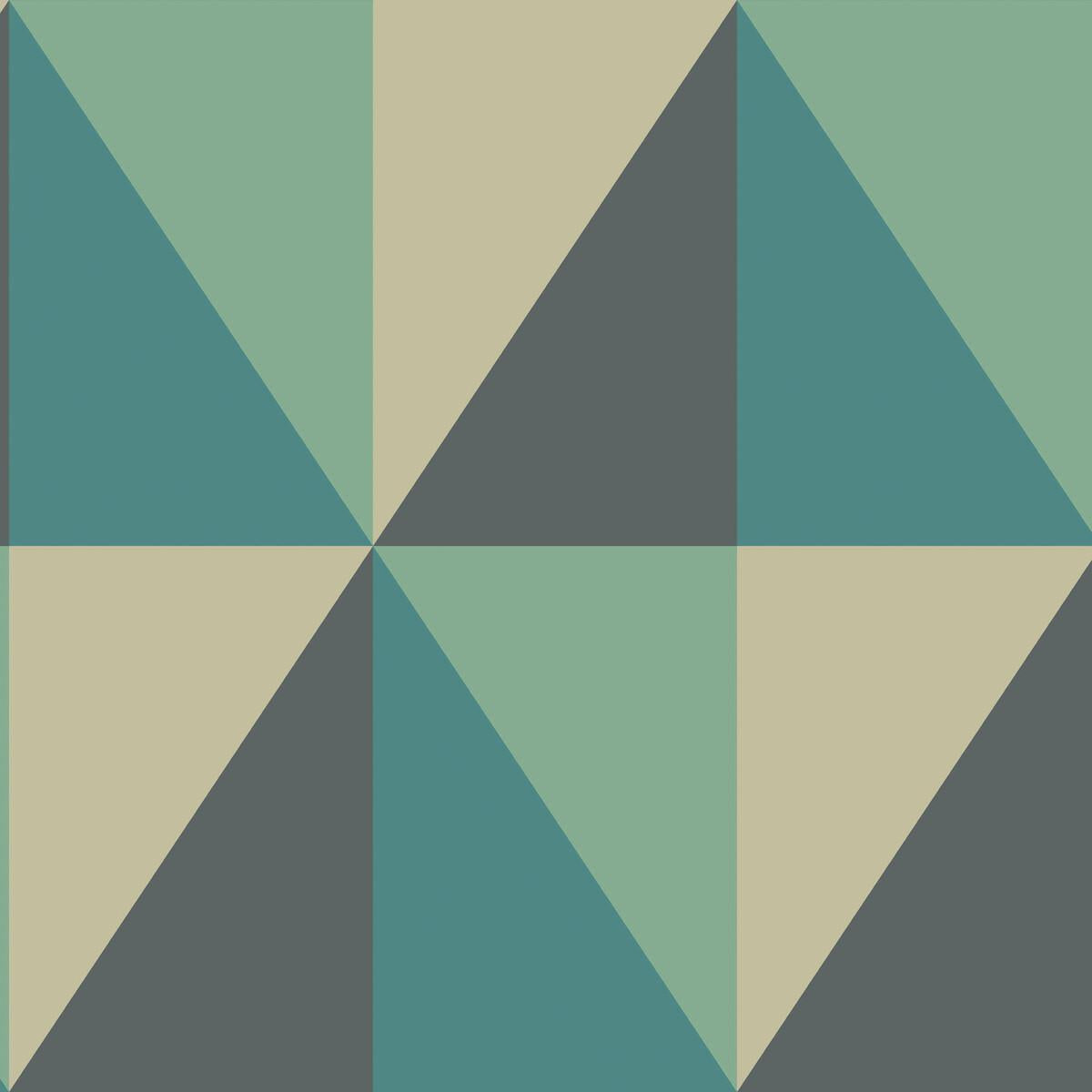 Cole & Son Apex Grand Teal Wallpaper
