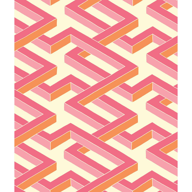 Cole & Son LUXOR PINK Wallpaper